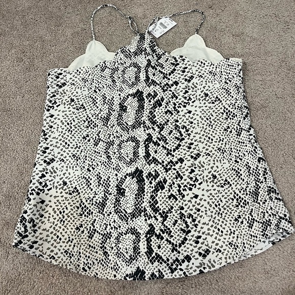 J. Crew Snakeskin Scalloped Cami - Picture 8 of 9